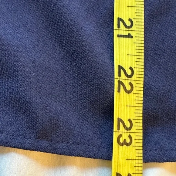 Elle Navy Sleeveless Women's Top - Picture 7 of 7